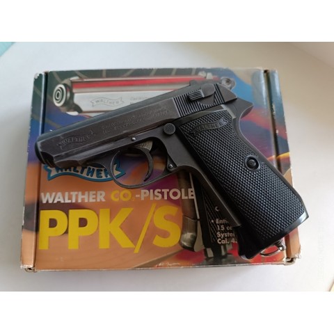 Пневматический пистолет Umarex Walther PPK/S (blowback) бу