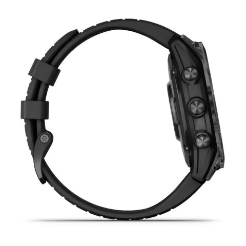 Смарт-часы Garmin epix Pro Gen 2 Standard Edition (47мм) сланцево-серые с черным ремешком