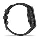 Смарт-часы Garmin epix Pro Gen 2 Standard Edition (47мм) сланцево-серые с черным ремешком