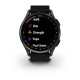 Смарт-годинник Garmin Approach S50 зі сланцевим алюмінієвим безелем та чорним нейлоновим ремінцем ComfortFit