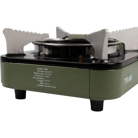 Газова плитка Tribe T-HD-0010-olive Mini T-HD-0010 olive