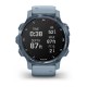Смарт-годинник Garmin Descent Mk2S мінерально-синій з ремінцем кольору морської піни