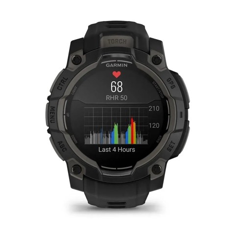 Смарт-годинник Garmin Instinct 3 (45 мм) AMOLED чорний