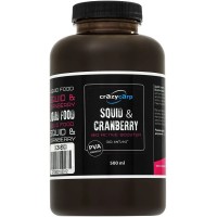 Ликвид Crazy Carp Bio Active Booster Squid & Cranberry 500мл