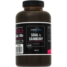 Ликвид Crazy Carp Bio Active Booster Squid & Cranberry 500мл