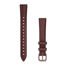 Быстросменные ремешки для смарт-часов Garmin кожаные 14 мм Mulberry/dark bronze
