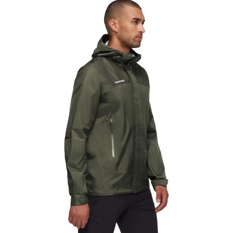 Куртка Mammut Microlayer 2.0 HS Hooded Jacket M XL Dark marsh