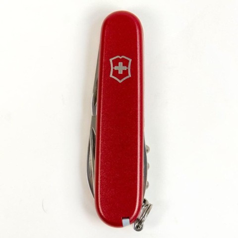 Ніж Victorinox Spartan Mat 91мм,12функ,черв.мат,штоп