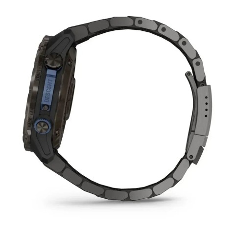 Смарт-часы Garmin Descent Mk3i (51 мм) карбоново-серые DLC титановые с DLC титановым ремешком