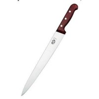 Нож кухонный для нарезки слайсами Victorinox Wood 30 см, розовое дерево
