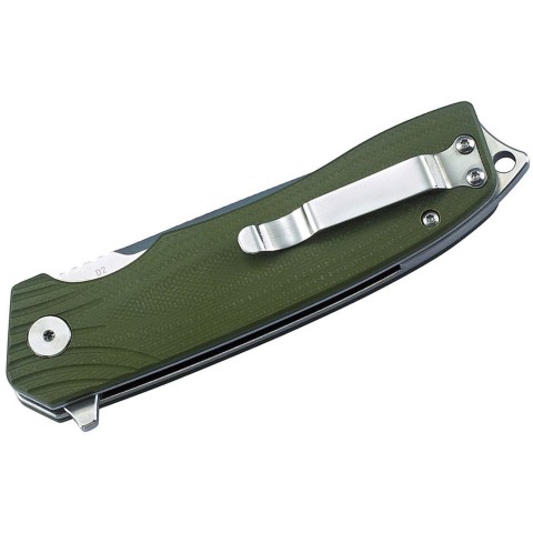 Нiж складний Bestech Knife LION Army Green BG01B
