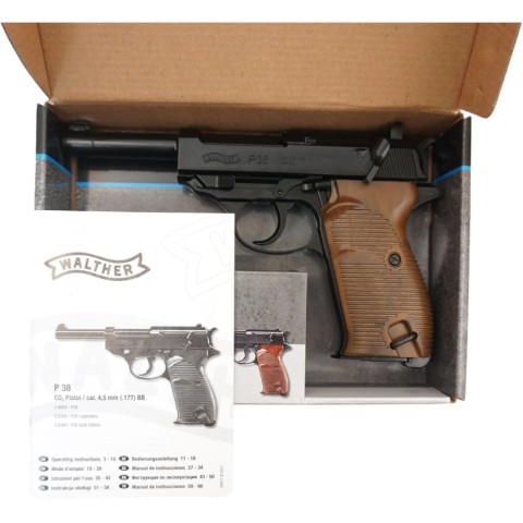 Пневматичний пістолет Umarex Walther P38 Blowback кал.4,5мм (5.8089 )