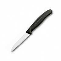 Кухонний ніж Victorinox SwissClassic Paring лезо 8см прям. хвил. з чорн. ручкою
