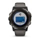 Смарт-часы Garmin fenix 5X Plus Sapphire серые титановые DLC с титановым ремешком