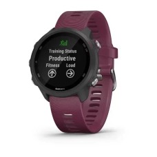 Смарт-годинник Garmin Forerunner 245 з вишневим ремінцем