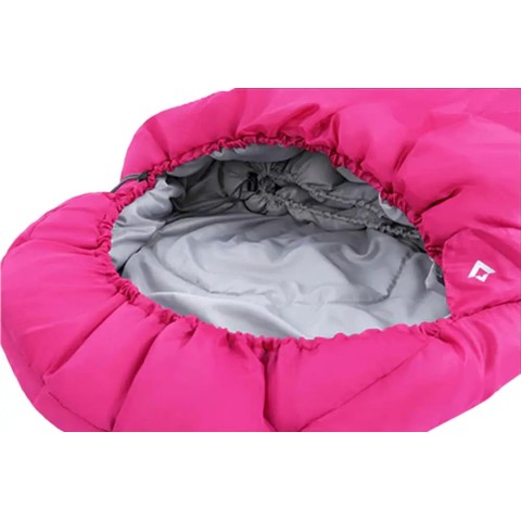 Спальный мешок KingCamp Oasis 250 Comf +12°C / Lim +7°C / Extr -3°C Rosered