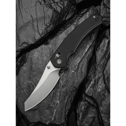 Ніж складаний туристичний Civivi Sixgill, (8.7 см) Nitro-V / G10 чорний