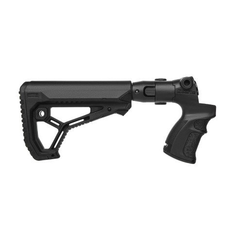 Приклад складной с пистолетной рукояткой FAB для Mossberg 500, черный (Mil-Spec)