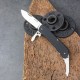 Багатофункціональний ніж Ruike Criterion L51, (8.5 см) 12C27 / G10 чорний, 23 інстр.