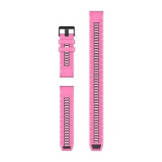 Ремешки для часов Garmin QuickFit 26 силиконовые розовые (из 3 частей, для дайвинга)