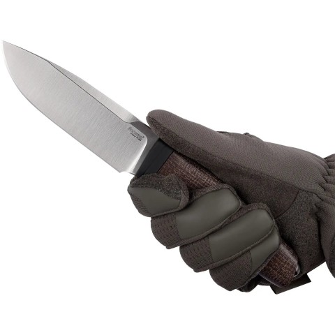 Нож Lionsteel Acha M390 Micarta Natural Brown