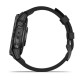 Смарт-часы Garmin epix Pro Gen 2 Sapphire Edition (47мм) карбоново-серые титановые DLC с черным кожаным ремешком