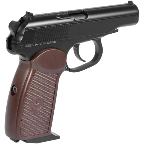 Пистолет пневматический SAS Makarov Blowback BB кал. 4.5 мм. Корпус - металл