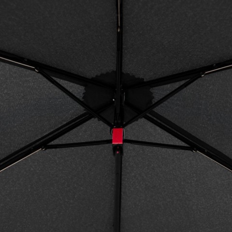 Парасоля Knirps AS.050 Dark Grey Мех/Складана/6спиць /D98x24см
