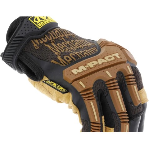 Перчатки Mechanix M-Pact Framer Leather M Brown