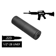 Глушитель AFTactical S44AC Compact, .223 (5.56мм), 1/2x28 UNEF, AR15 | M4