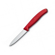 Кухонний ніж Victorinox SwissClassic Paring лезо 8см з черв. ручкою