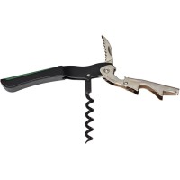 Штопор багатофункціональний Due Cigni Gulliver. Колір зелений