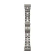 Ремешок для часов Garmin QuickFit 26 титановый с вентиляцией