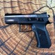 Пневматический пистолет ASG CZ 75 P-07 Duty Nickel Blowback - БУ