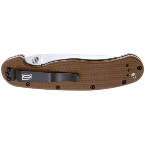 Нож Ontario Knife RAT I Linerlock ц:coyote brown