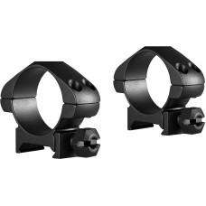 Кольца Hawke Precision Steel 30 мм Low. Сталь. Weaver