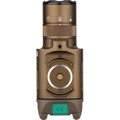 Ліхтар з ЛЦВ Olight Baldr Pro R Green Laser Desert Tan
