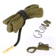 Шнур-протяжка Boresnake 9 мм, 38/357/380 нейлон с бронзовым ершом