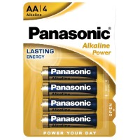 Батарея Panasonic ALKALINE POWER AA BLI 4