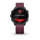 Смарт-годинник Garmin Forerunner 245 з вишневим ремінцем