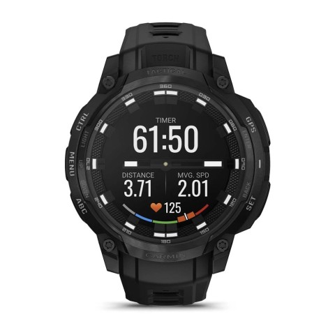 Годинник-навігатор Garmin Crossover AMOLED Tactical Edition Black 010-03398-02