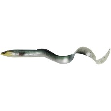 Силикон Savage Gear 3D Real Eel Loose Body 200mm 27.0g Green Silver (поштучно)