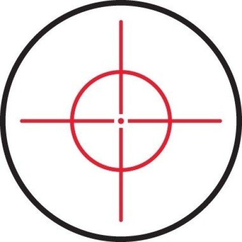 Приціл Leupold Prismatic 1x14mm Matte Iluminated Circle Plex