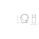 Кольца AUDERE PSR™ Gen2  Diam 30mm H34