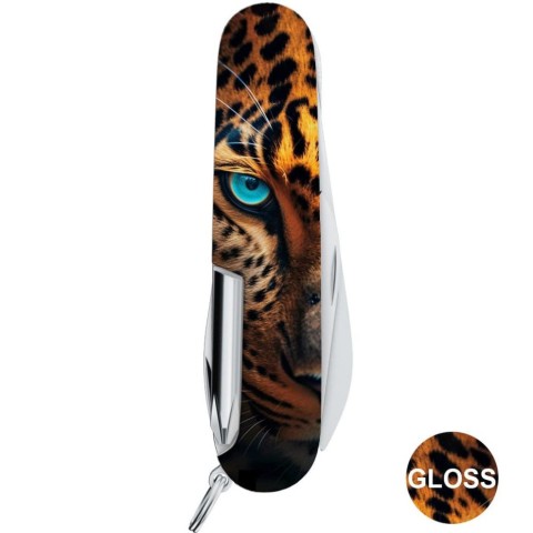 Ніж Victorinox Hiker Animal 91мм,13функ ,Леопард