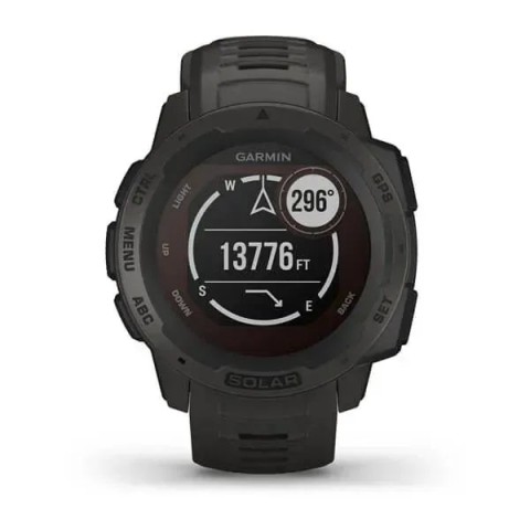 Смарт-годинник Garmin Instinct Solar Graphite