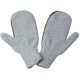 Рукавицы Habsburg One size Gray