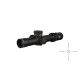 Прицел оптический TRIJICON Credo 1-8x28 (34 мм) illum. Red/Green MRAD Segmented Circle