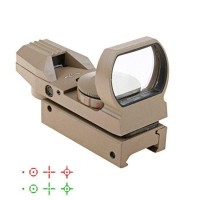 Відкритий приціл коліматорний Red dot - колір койот