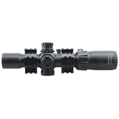 Приціл оптичний Vector Optics  MUSTANG GENII 1-4X30 (30 мм) Illum. SFP